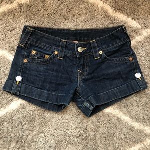 True Religion denim shorts